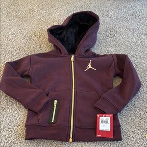 Kids Maroon Hoodie by Jordan